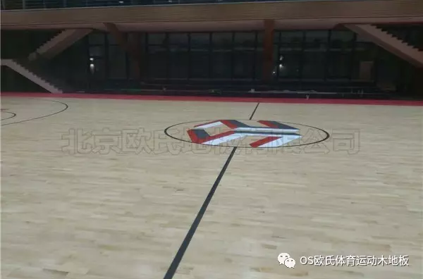 泉州盛榮集團(tuán)籃球館地板效果圖2