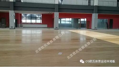 安徽蚌埠市懷遠全民健身活動中心楓木一級三拼板案例-圖4