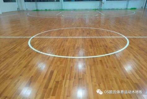 湖南華電常德發(fā)電有限公司運動木地板案例