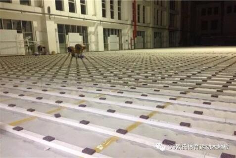 包頭市回民中學(xué)運動館木地板案例