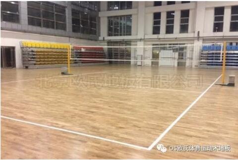 包頭市回民中學(xué)運動館木地板案例