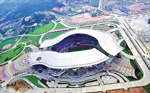 中國體育館排名  NO：5   廣東奧林匹克體育場