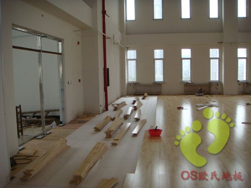 衡水市鄧莊鄉(xiāng)大葛村聯(lián)辦小學運動木地板鋪設